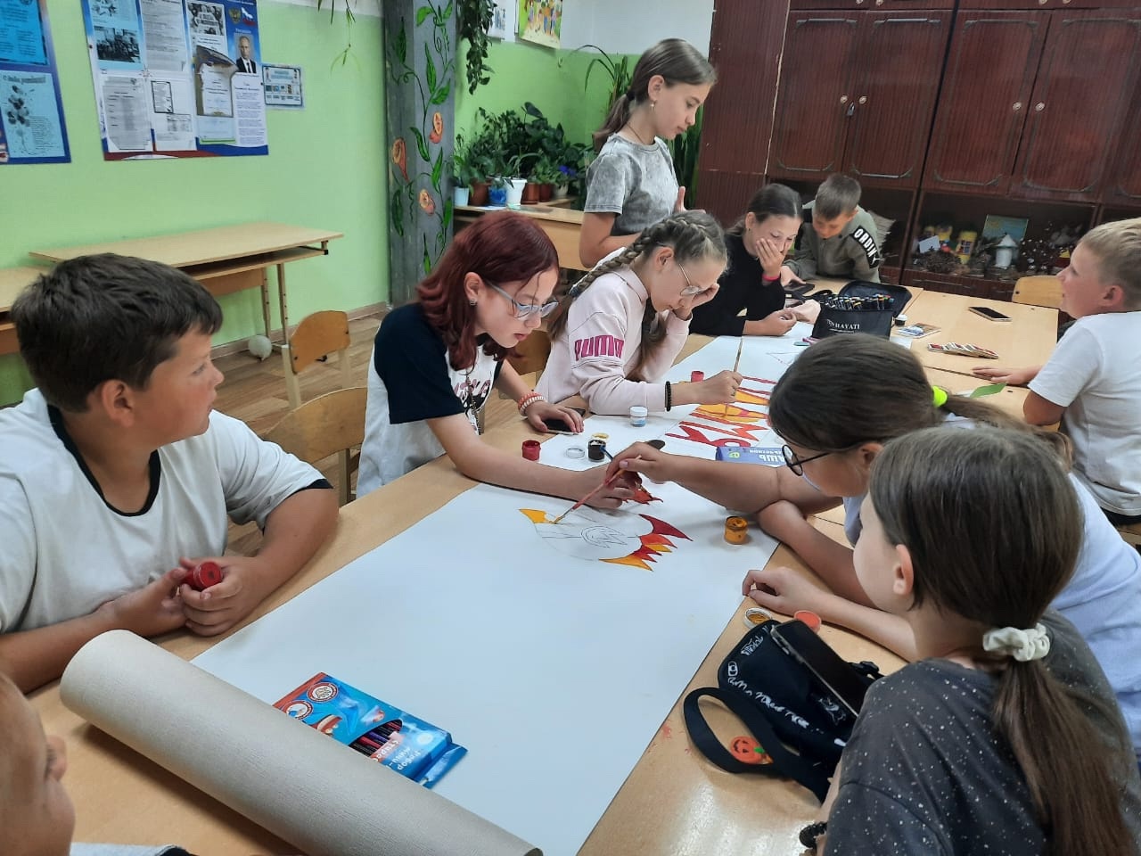 Весёлый день в лагере «Солнышко»: зарядка, творчество и конкурсы!.